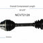 GSP North America NCV72128 CV Axle Assembly