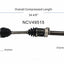 GSP North America NCV49515 CV Axle Assembly