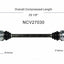 GSP North America NCV27030 CV Axle Assembly