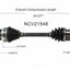 GSP North America NCV21548 CV Axle Assembly