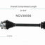 GSP North America NCV39056 CV Axle Assembly