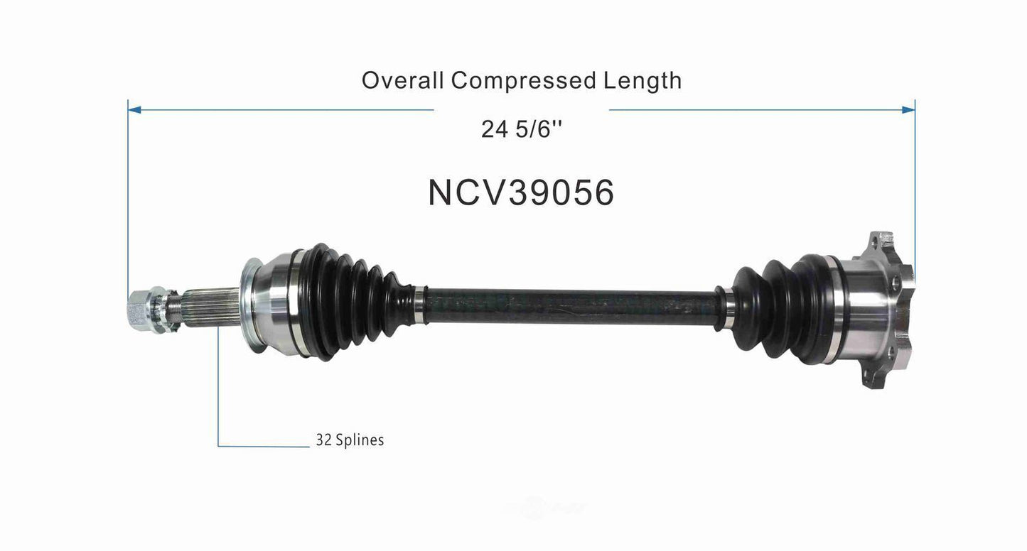 GSP North America NCV39056 CV Axle Assembly