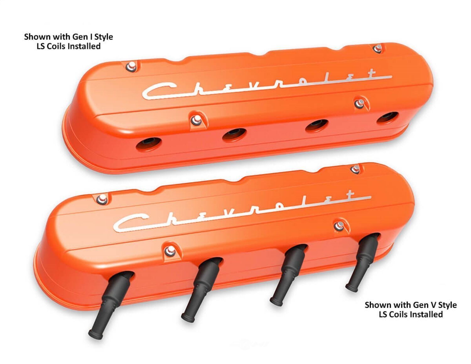 Holley 241-178 Engine Valve Cover Set