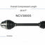GSP North America NCV39005 CV Axle Assembly