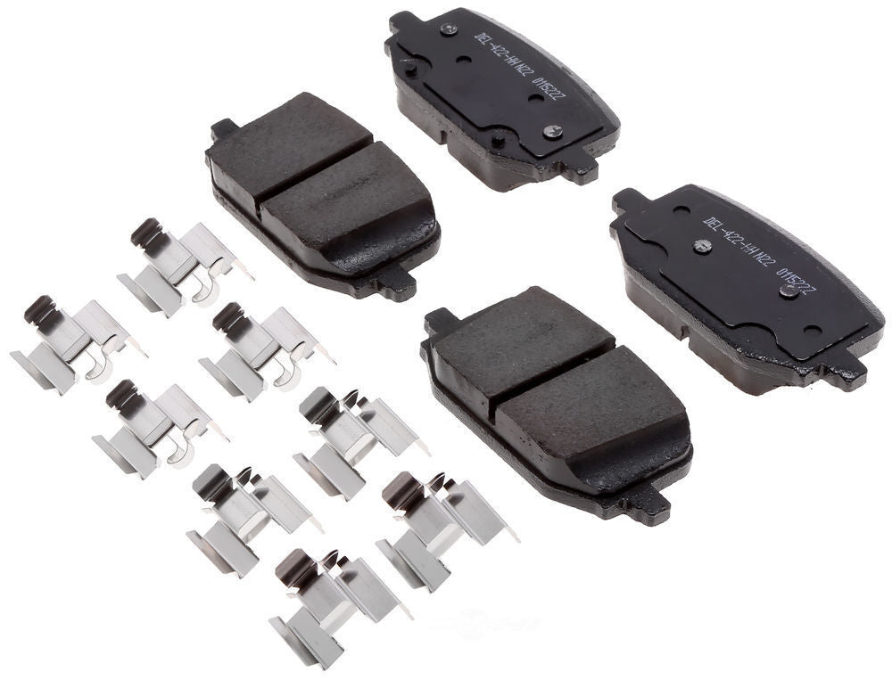 ACDelco Professional Durastop 17D2232CH Disc Brake Pad Set