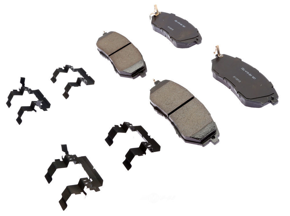 ACDelco Professional Durastop 17D1078CHF1 Disc Brake Pad Set