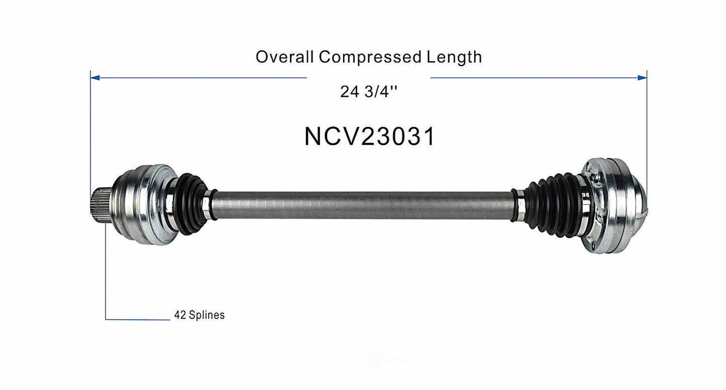GSP North America NCV23031 CV Axle Assembly