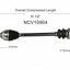 GSP North America NCV10904 CV Axle Assembly