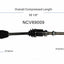 GSP North America NCV69009 CV Axle Assembly