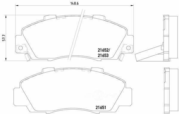 Hella-PAGID 355016441 Disc Brake Pad Set