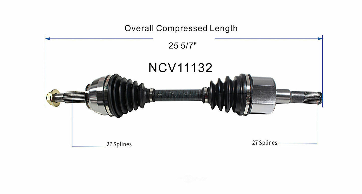 GSP North America NCV11132 CV Axle Assembly