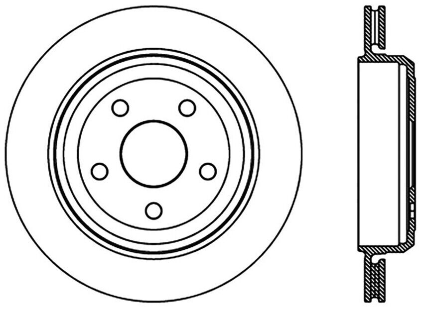 Stoptech 126.58007SL Disc Brake Rotor