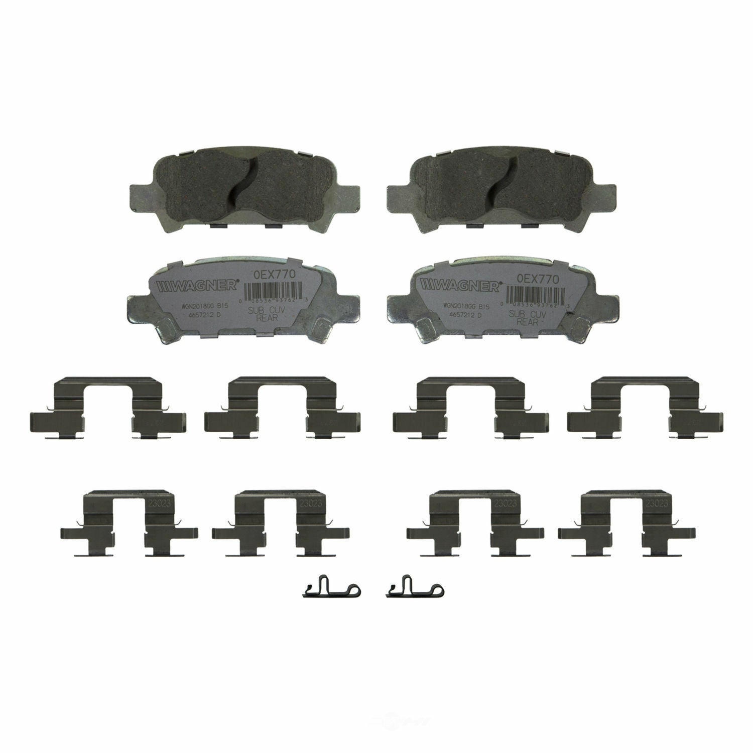Wagner OEX770 Disc Brake Pad Set