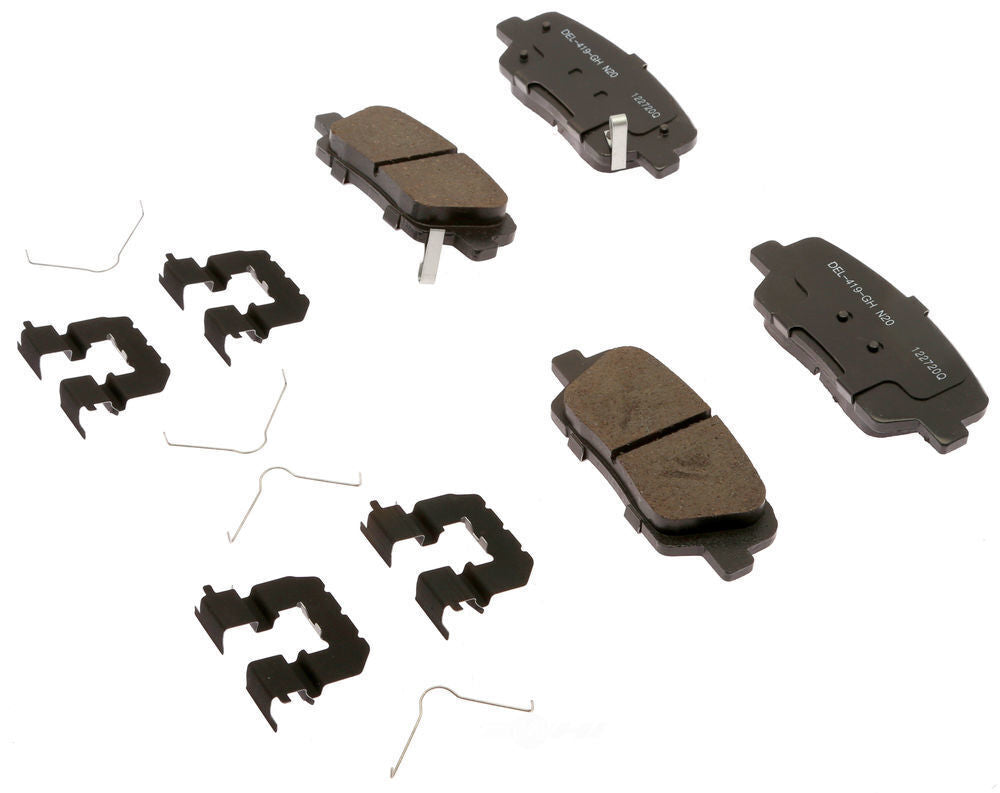 ACDelco Professional Durastop 17D1916CHF1 Disc Brake Pad Set