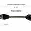 GSP North America NCV39016 CV Axle Assembly