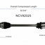 GSP North America NCV82025 CV Axle Assembly