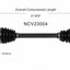 GSP North America NCV23004 CV Axle Assembly
