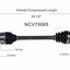 GSP North America NCV75065 CV Axle Assembly
