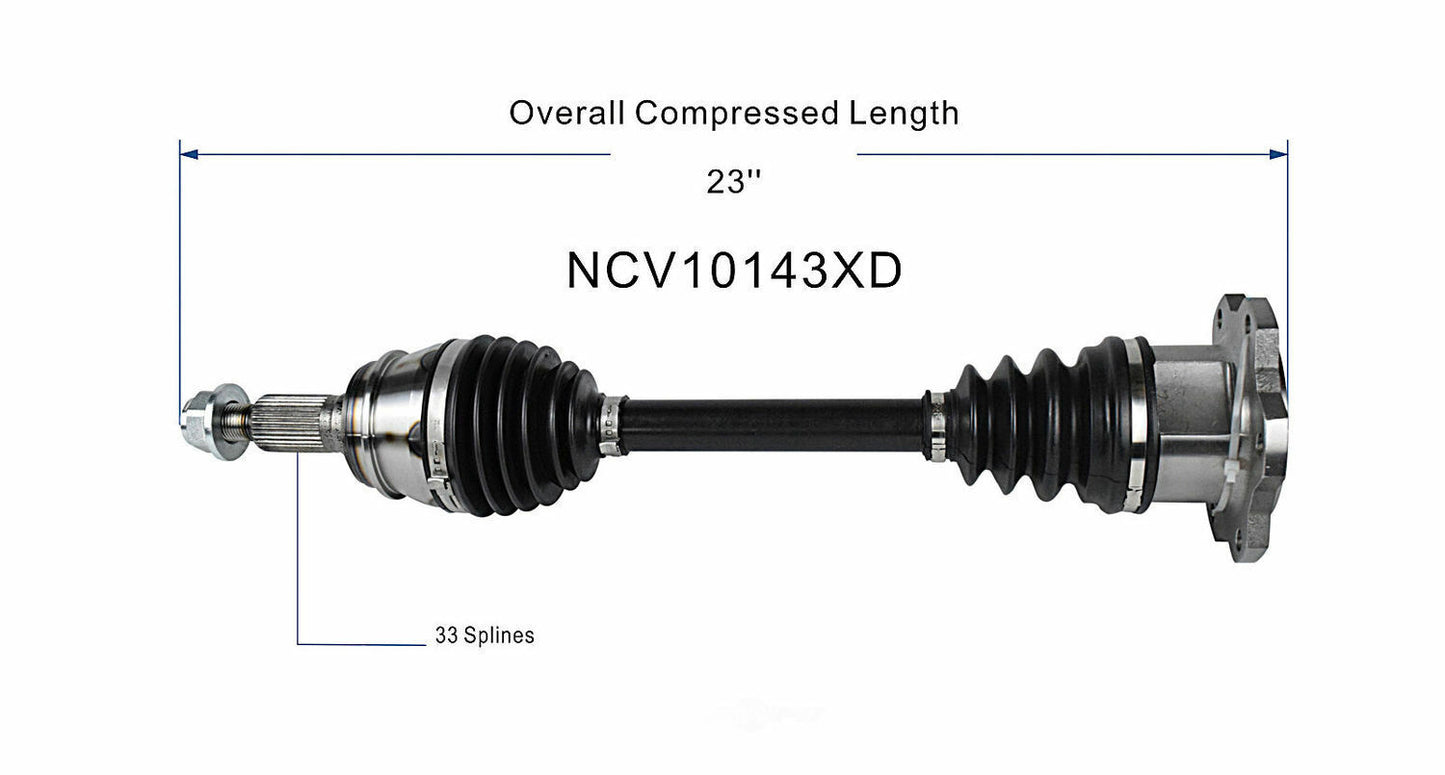 GSP North America NCV10143XD CV Axle Assembly