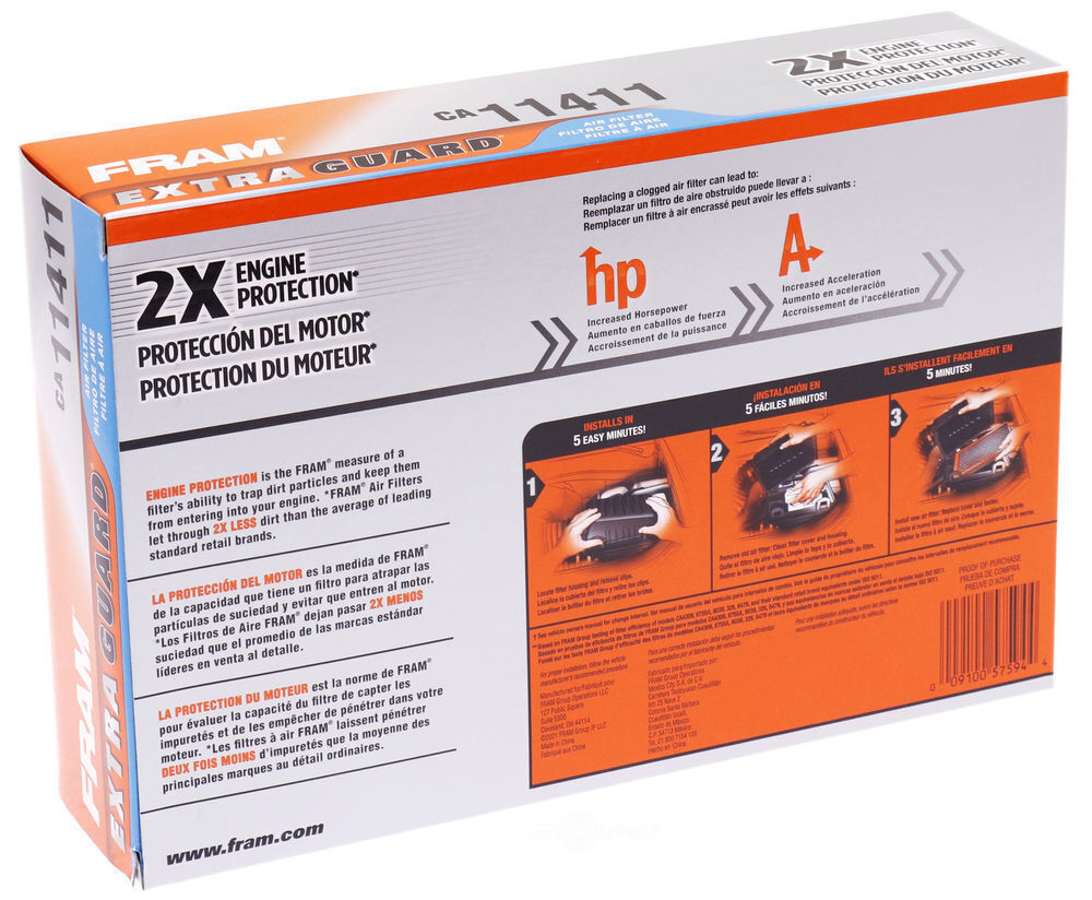 Fram CA11411 Air Filter