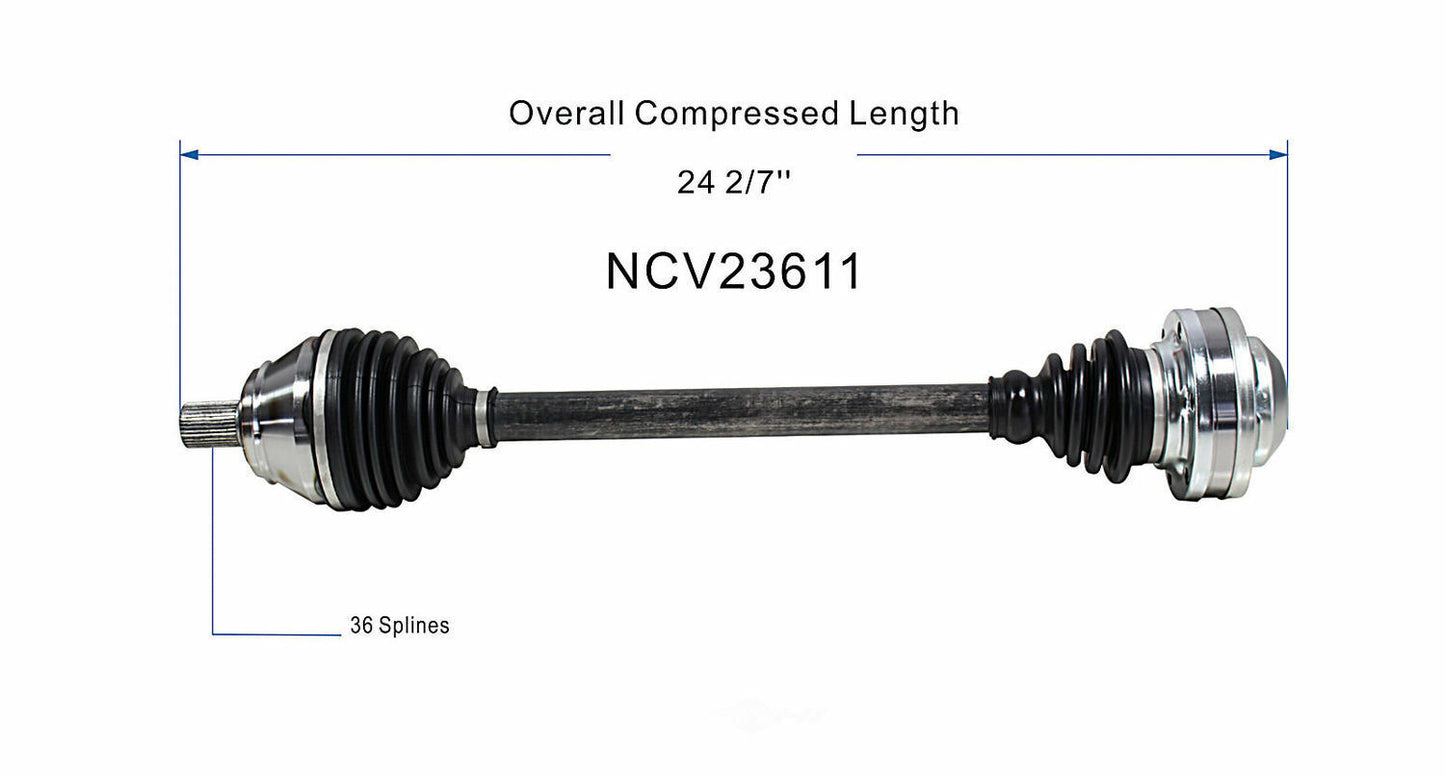 GSP North America NCV23611 CV Axle Assembly