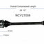 GSP North America NCV27008 CV Axle Assembly