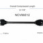 GSP North America NCV66012 CV Axle Assembly