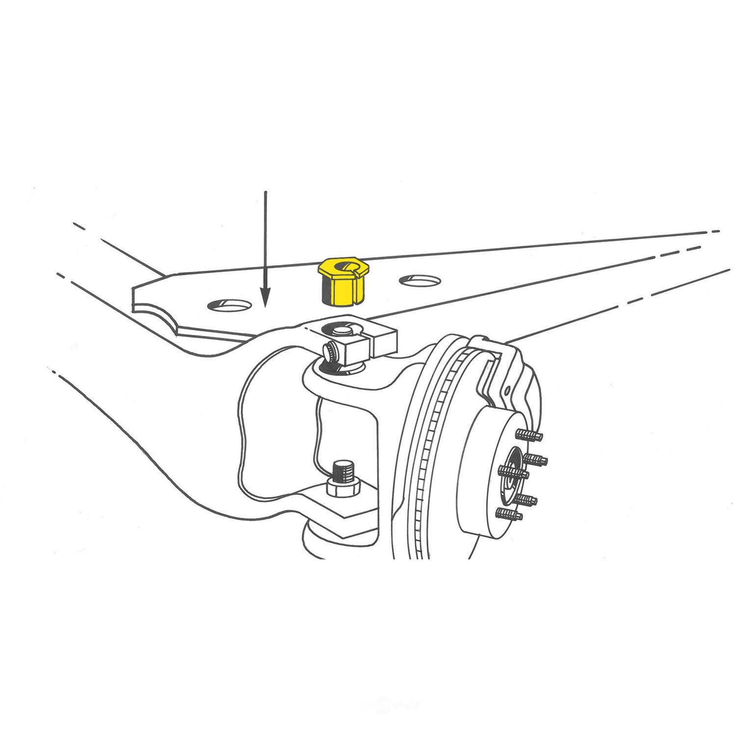 Moog K8977 Alignment Caster / Camber Bushing