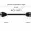 GSP North America NCV10033 CV Axle Assembly