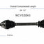 GSP North America NCV53040 CV Axle Assembly