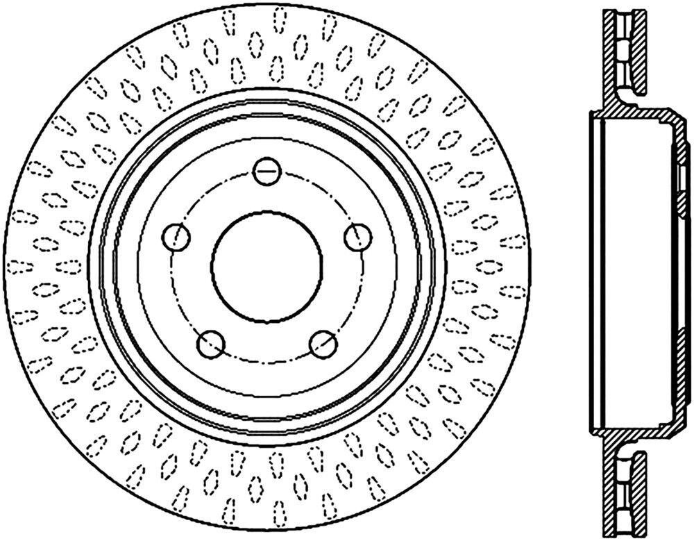 Stoptech 126.58009SR Disc Brake Rotor