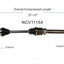GSP North America NCV11154 CV Axle Assembly