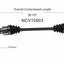 GSP North America NCV10903 CV Axle Assembly