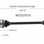 GSP North America NCV27510 CV Axle Assembly