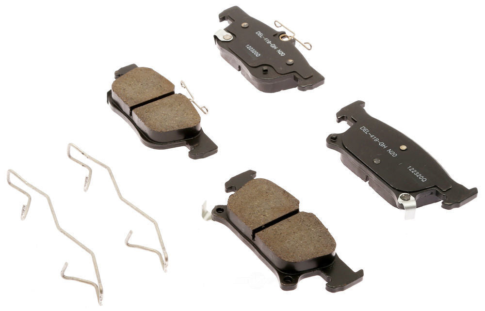 ACDelco Professional Durastop 17D1923CHF1 Disc Brake Pad Set