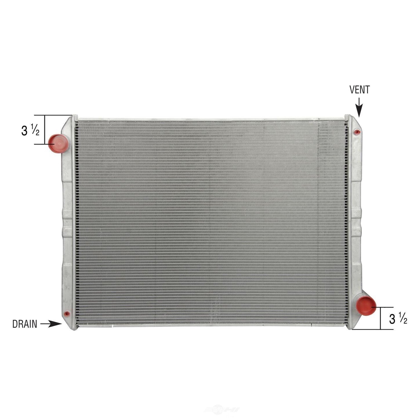 Spectra Premium Industries Inc 2001-1510 Radiator