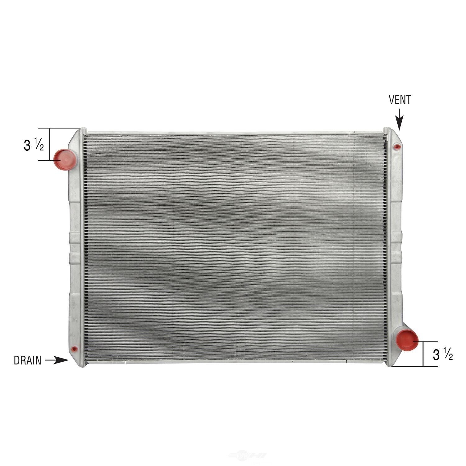 Spectra Premium Industries Inc 2001-1510 Radiator