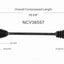 GSP North America NCV36557 CV Axle Assembly