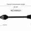 GSP North America NCV66921 CV Axle Assembly