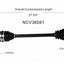 GSP North America NCV36081 CV Axle Assembly