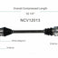 GSP North America NCV12013 CV Axle Assembly
