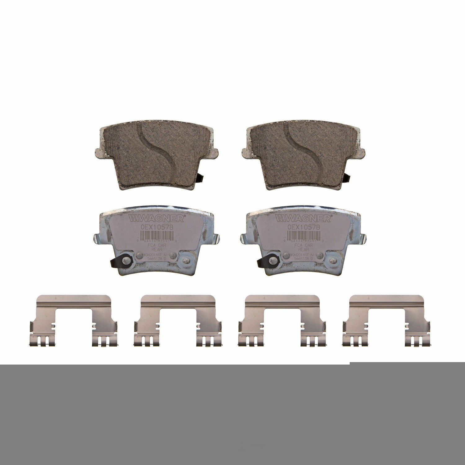 Wagner OEX1057B Disc Brake Pad Set