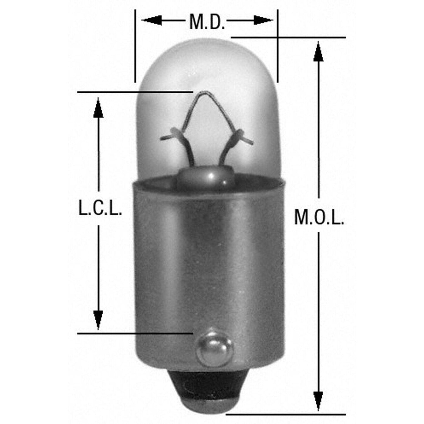Wagner BP17131 Side Marker Light Bulb