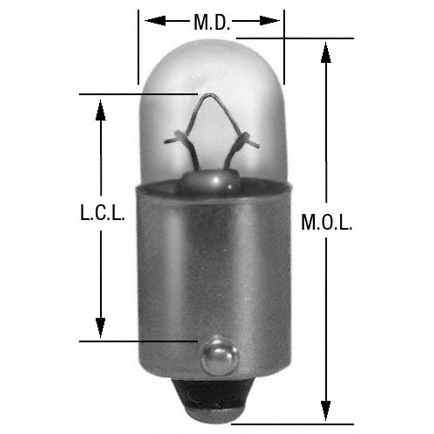 Wagner BP17131 Side Marker Light Bulb