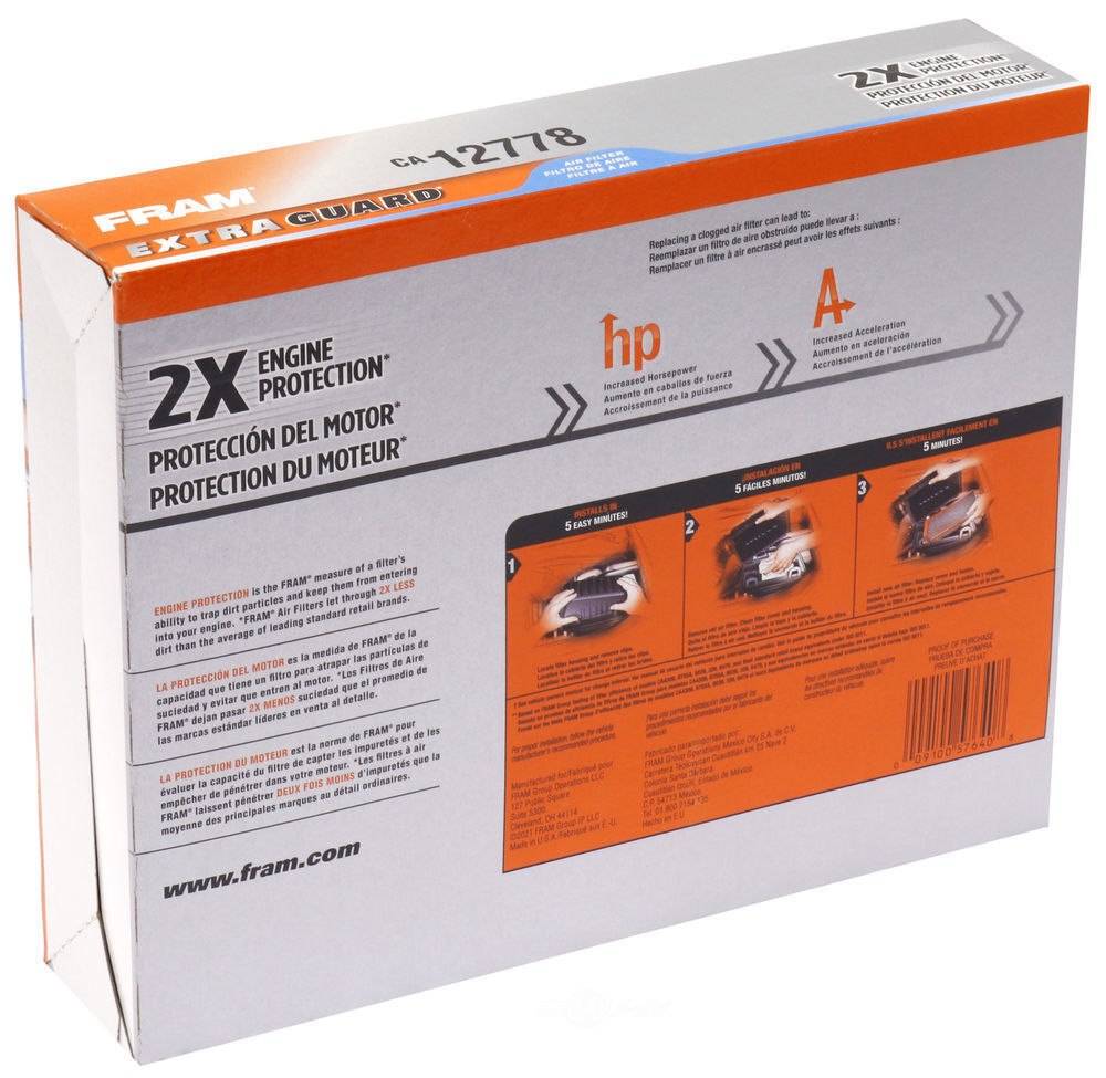 Fram CA12778 Air Filter