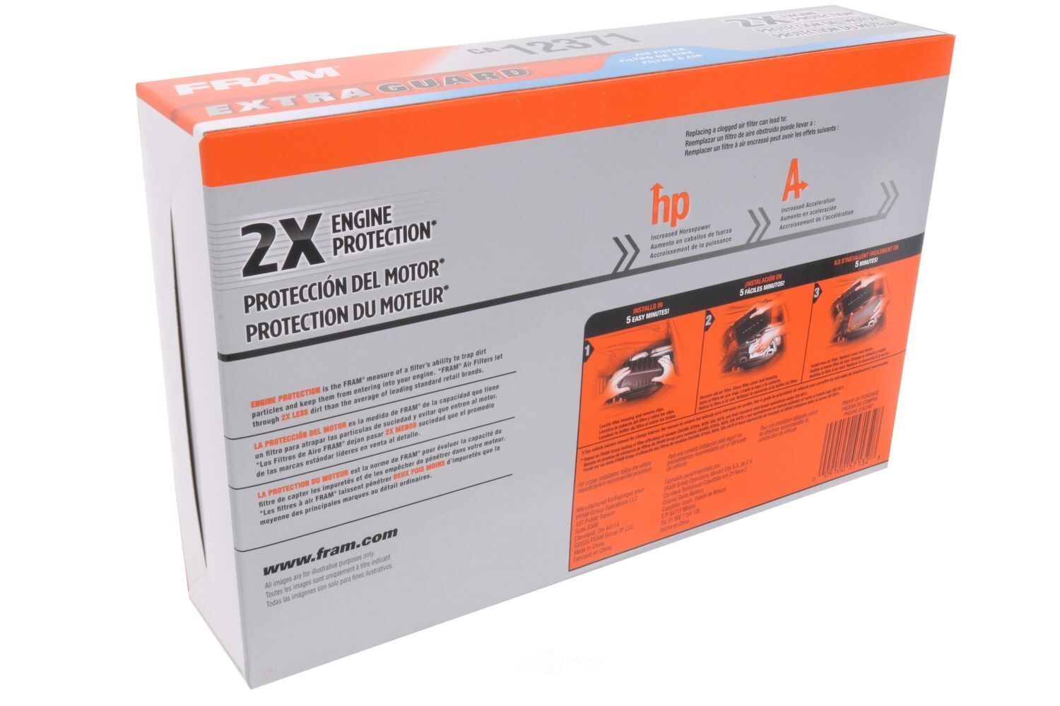 Fram CA12371 Air Filter