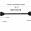 GSP North America NCV10572 CV Axle Assembly
