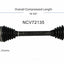 GSP North America NCV72135 CV Axle Assembly