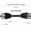 GSP North America NCV53552 CV Axle Assembly