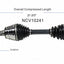 GSP North America NCV10241 CV Axle Assembly